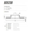 Disco Dianteiro Fremax Dodge Dakota 95/01 (Par) BD9208 - 3
