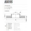 Disco Dianteiro Fremax Dodge Ram 2500 09/12 (Par) BD0195 - 3