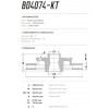 Disco Dianteiro Fremax Ford F250  03/ (Par) BD4074KT - 3