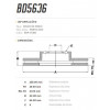 Disco Dianteiro Fremax Ford Ka Sedan 15/ (Par) BD5636 - 3