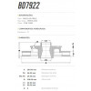 Disco Dianteiro Fremax Ford Ranger  94/02 (Par) BD7922 - 3
