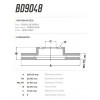 Disco Dianteiro Fremax Gm Captiva 09/17 (Par) BD9048 - 3