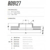 Disco Dianteiro Fremax Gm Vectra 94/11 (Par) BD9127 - 3