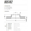 Disco Dianteiro Fremax Hyundai Elantra 12/13 (Par) BD5182 - 3