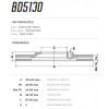 Disco Dianteiro Fremax Hyundai Hr 05/ (Par) BD5130 - 3