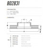 Disco Dianteiro Fremax Hyundai Sonata 92/98 (Par) BD2831 - 3