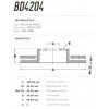 Disco Dianteiro Fremax Infiniti Fx35 03/ (Par) BD4204 - 3