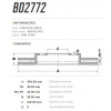 Disco Dianteiro Fremax Infiniti Qx4 98/03 (Par) BD2772 - 3