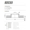 Disco Dianteiro Fremax Jeep Commander 06/06 (Par) BD9269 - 3