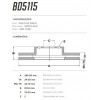 Disco Dianteiro Fremax Jeep Wrangler 92/01 (Par) BD5115 - 3