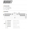 Disco Dianteiro Fremax Kia Besta 93/05 (Par) BD0007 - 3