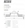Disco Dianteiro Fremax Mercedes Ml350 Cgi 12/13 (Par) BD3616 - 3