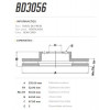 Disco Dianteiro Fremax Mercedes S400 Hybrid 10/11 (Par) BD3056 - 3