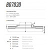 Disco Dianteiro Fremax Mitsubishi L300 95/00 (Par) BD7030 - 3