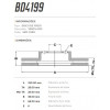 Disco Dianteiro Fremax Nissan Pathfinder 06/09 (Par) BD4199 - 3