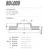 Disco Dianteiro Fremax Renault Duster 11/ (Par) BD4009 - 3