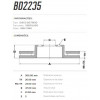 Disco Dianteiro Fremax Renault Laguna 02/03 (Par) BD2235 - 3