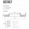 Disco Dianteiro Fremax Suzuki Grand Vitara 98/03 (Par) BD2863 - 3