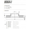 Disco Dianteiro Fremax Suzuki Sx4 08/15 (Par) BD6041 - 3