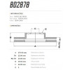 Disco Dianteiro Fremax Toyota Rav4 01/05 (Par) BD2878 - 3