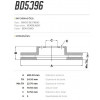 Disco Dianteiro Fremax Troller T4 Turbodiesel 01/05 (Par) BD5396 - 3