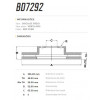 Disco Dianteiro Fremax Volvo S80 07/09 (Par) BD7292 - 3