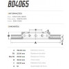 Disco Dianteiro Fremax Vw Passat 00/05 (Par) BD4065 - 3