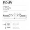 Disco Dianteiro Fremax Vw Polo 03/03 (Par) BD5308 - 3