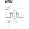 Disco Traseiro Fremax Audi A4 95/08 (Par) BD5606 - 3