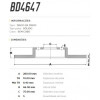 Disco Traseiro Fremax Bmw 118I 10/12 (Par) BD4647 - 3