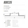 Disco Traseiro Fremax Chrysler Stratus 96/01 (Par) BD8326 - 3