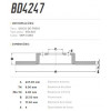 Disco Traseiro Fremax Citroên Xsara 01/03 (Par) BD4247 - 3