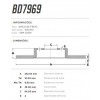 Disco Traseiro Fremax Ford Focus 16V Titanium 10/13 (Par) BD7969 - 3
