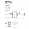 Disco Traseiro Fremax Gm Monza 85/87 (Par) BD2477 - 3