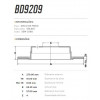 Disco Traseiro Fremax Gm Vectra 94/05 (Par) BD9209 - 3