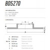 Disco Traseiro Fremax Hyundai Azera 12/ (Par) BD5270 - 3