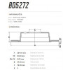 Disco Traseiro Fremax Hyundai Sonata 05/08 (Par) BD5272 - 3