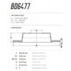 Disco Traseiro Fremax Mercedes C180 Cgi 11/12 (Par) BD6477 - 3