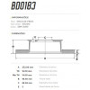 Disco Traseiro Fremax Mercedes Sprinter 310 97/00 (Par) BD0183 - 3