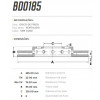 Disco Traseiro Fremax Mercedes Sprinter 413 08/12 (Par) BD0185 - 3