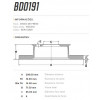 Disco Traseiro Fremax Mercedes Sprinter 415 12/ (Par) BD0191 - 3