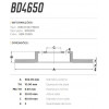 Disco Traseiro Fremax Mitsubishi Lancer 10/ (Par) BD4650 - 3