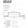 Disco Traseiro Fremax Mitsubishi Outlander  09/11 (Par) BD4648 - 3