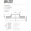 Disco Traseiro Fremax Nissan Pathfinder 06/08 (Par) BD4203 - 3