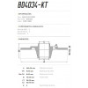 Disco Traseiro Fremax Peugeot 408 11/16 (Par) BD4034KT - 3