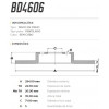 Disco Traseiro Fremax Peugeot Expert Turbo 18/ (Par) BD4606 - 3