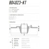Disco Traseiro Fremax Renault Fluence 12/14 (Par) BD4023KT - 3