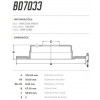 Disco Traseiro Fremax Subaru Impreza Wrx 06/16 (Par) BD7033 - 3