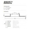 Disco Traseiro Fremax Suzuki Sx4 08/15 (Par) BD6052 - 3