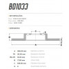 Disco Traseiro Fremax Troller T4 Turbodiesel 06/12 (Par) BD1033 - 3